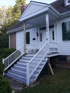 Lead based paint was found on this historical home in Crownsville MD