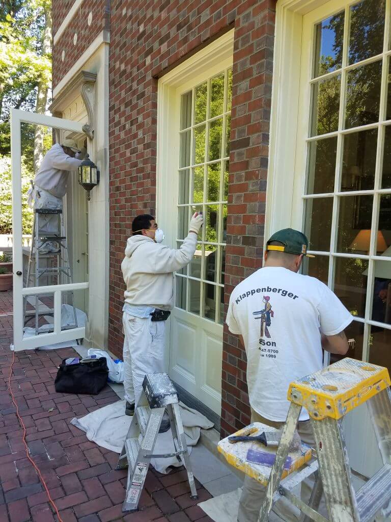 Exterior painting in Northern VA