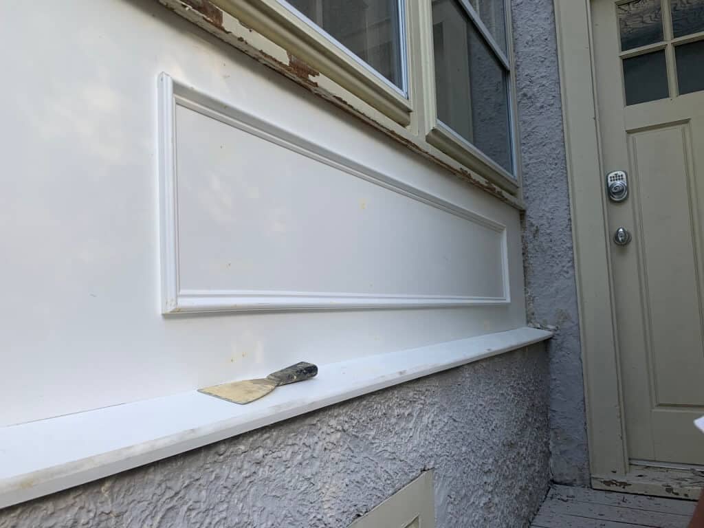 Rotten wood replacement by Klappenberger & Son