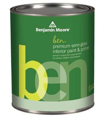 Ben Moore ben Semi-gloss can