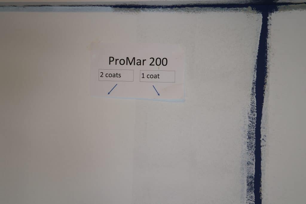 Promar Ceiling Paint Coverage