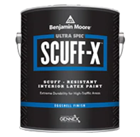 Ben Moore Scuff X Eggshell can with a review by Klappenberger & Son