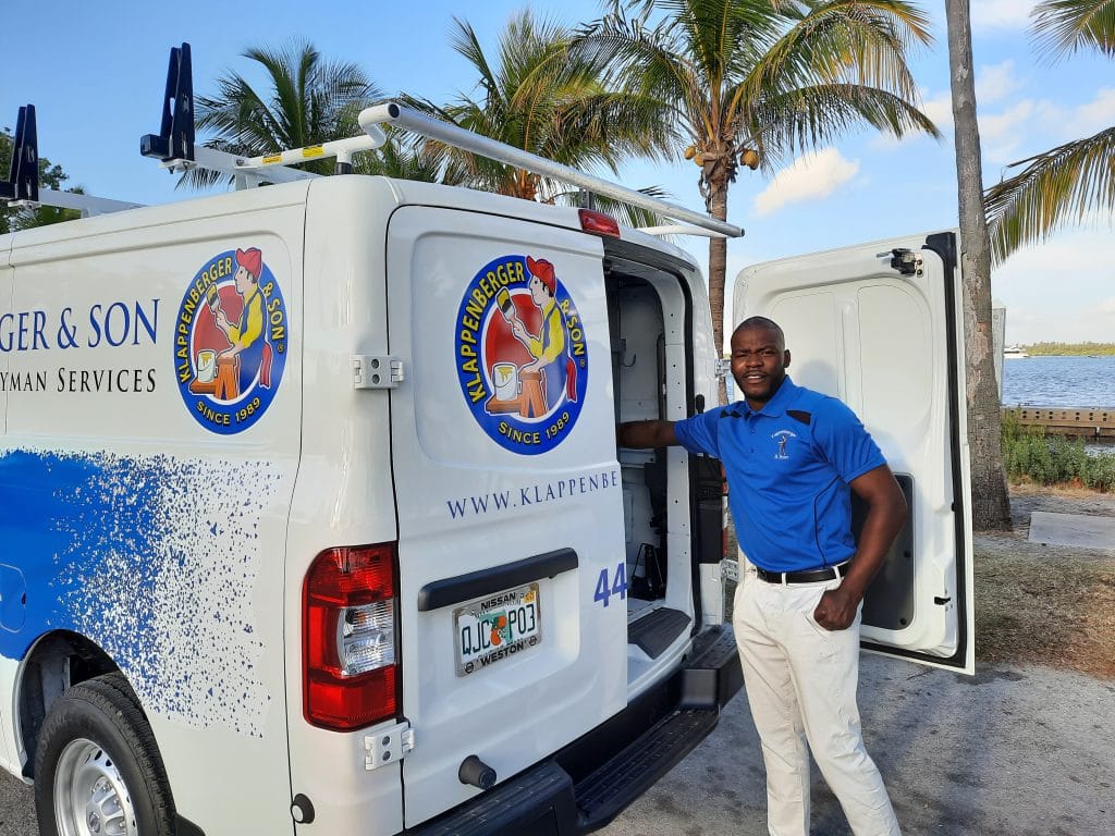 Rasheed Bowen, Klappenberger & Son painting contractor in Miami FL