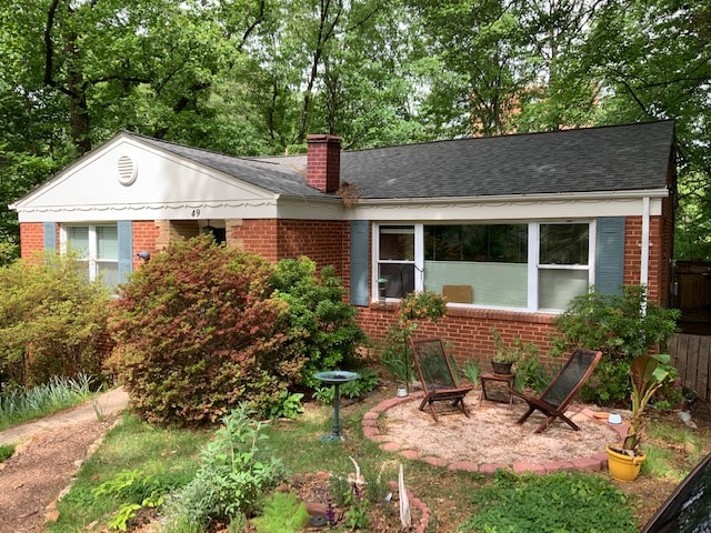 Before picture of exterior painting in Bethesda