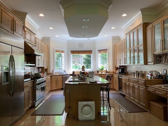 Kitchen cabinet painting before pic