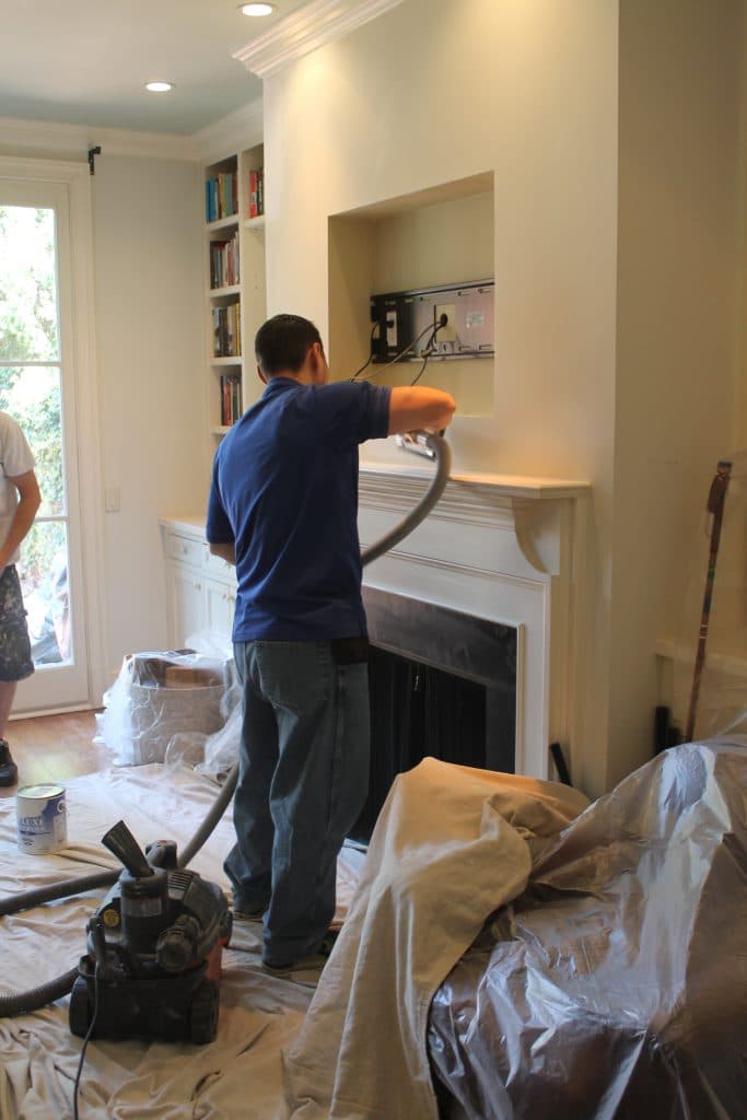 Interior Painting in Arlington starts with proper prep work