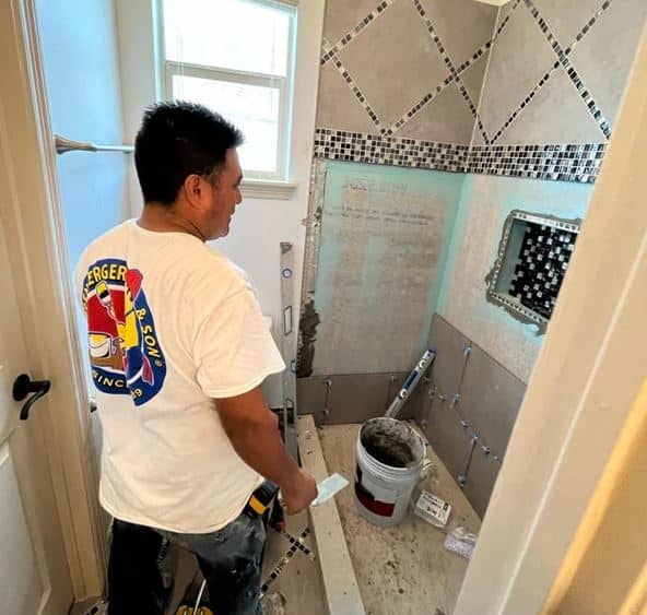 Painting contractor in Katy TX also doesbathroom remodel Klappenberger & Son