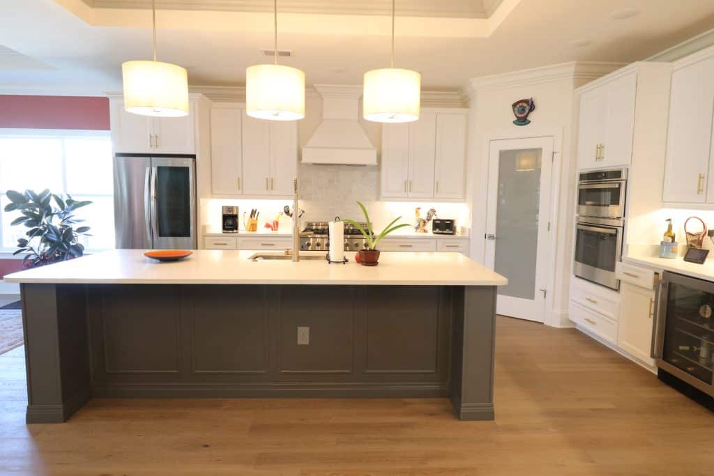 kitchen cabinet painting in Loudoun