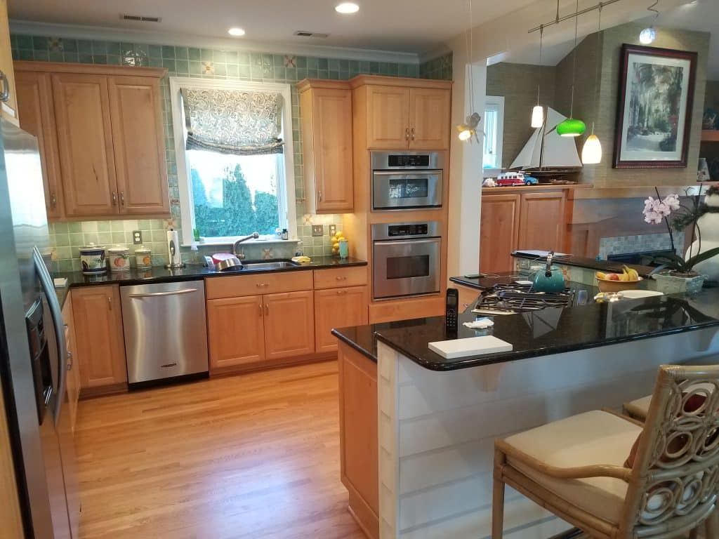 Before and after kitchen cabinets