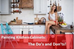 painting kitchen cabinet tips