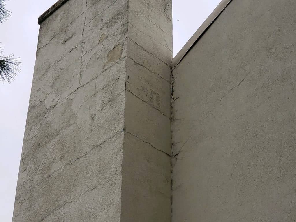 stucco repairs on chimney