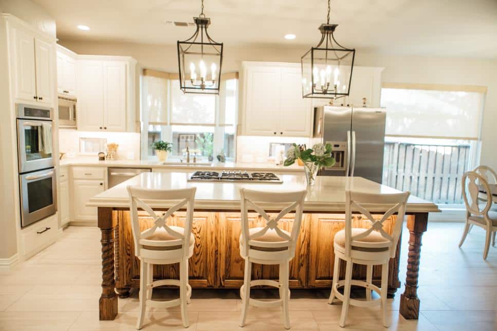 lighting in kitchen