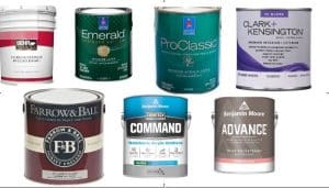 High Gloss paint cans