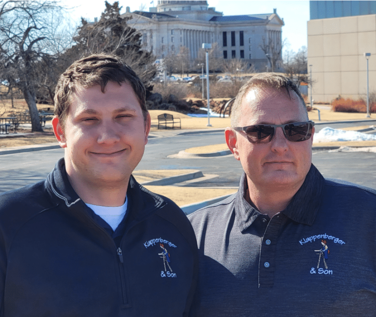 Ron and Aarron Dillman Klappenberger & Son owners of a Klappenberger & Son in OKC