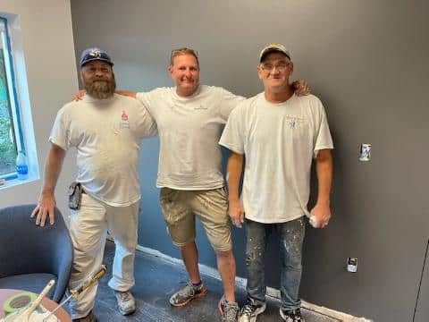 House painters in OKC stopping for photo