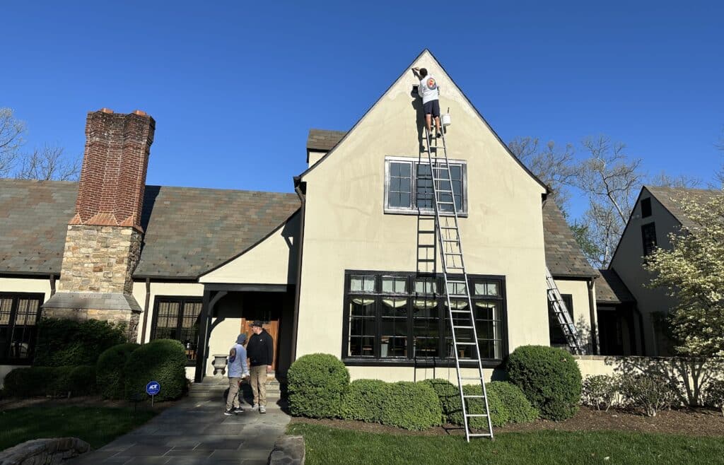 klappenberger & Son exterior painting in Bethesda MD