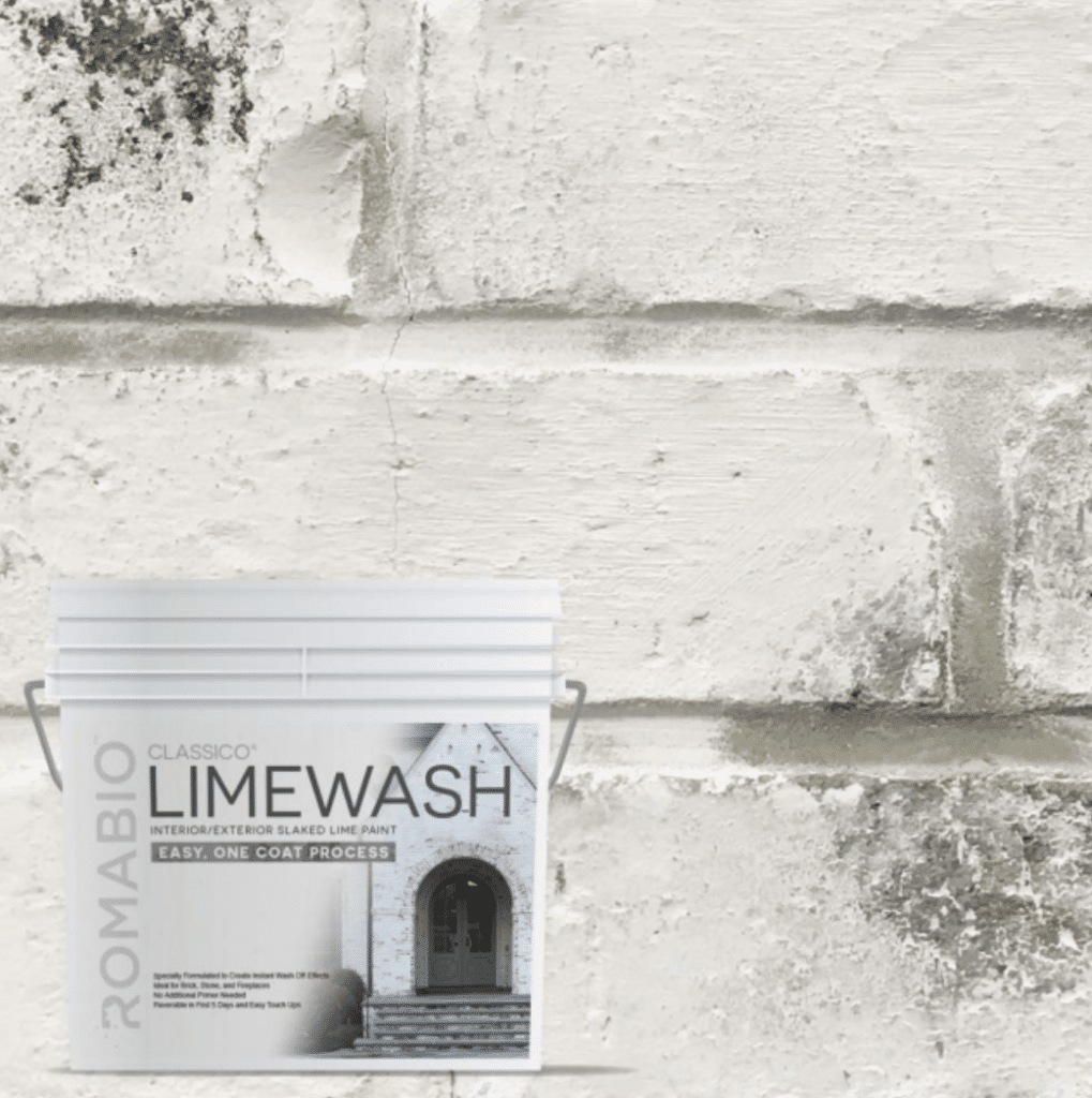 Lime wash picture of Romabio