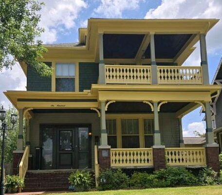 Exterior Painting in Edmond OKC of Historic Home