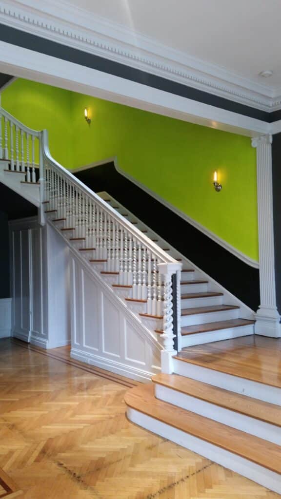 Interior painting in Washington Dc Historic home