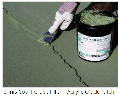 pickleball court patching