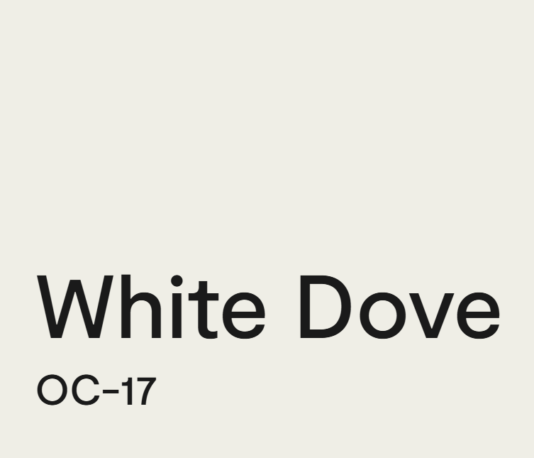 Ben Moore white dove