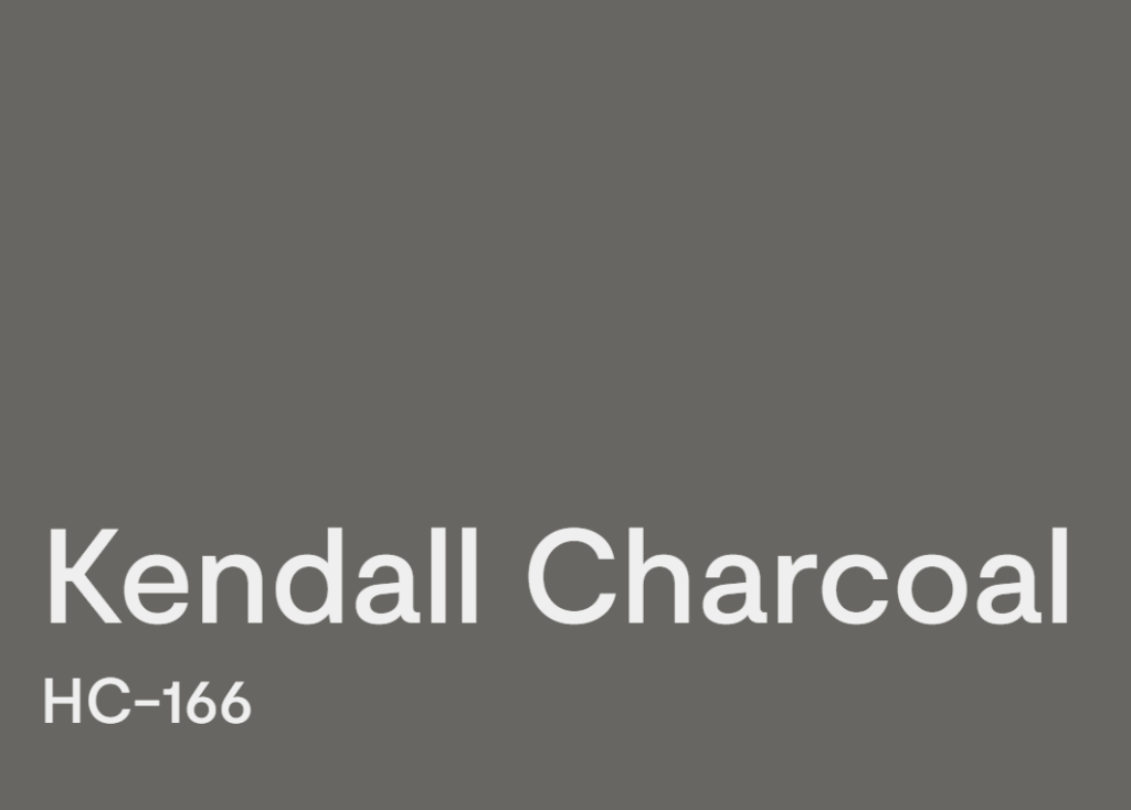 Kendal Charcoal color from Ben Moore is a 2025 trending color in portland oregon