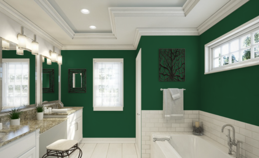 Shamrock is one of 2025 most popular colors. paint color