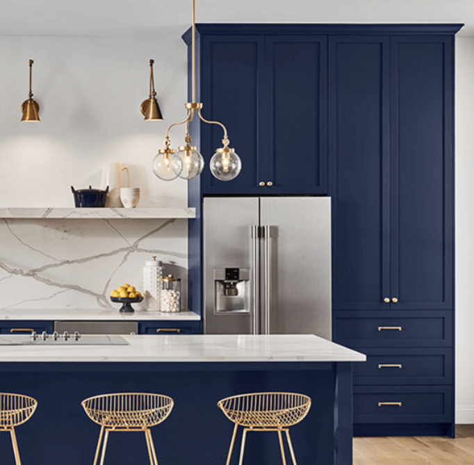 Naval is a 2025 most popular paint colors.