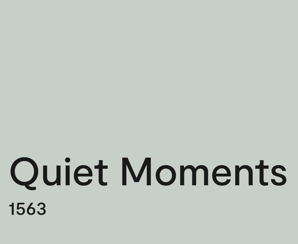 Quiet Moments is 2025 Most Popular Paint Colors