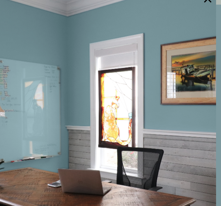 trending color Tranquil Aqua SW 2025.