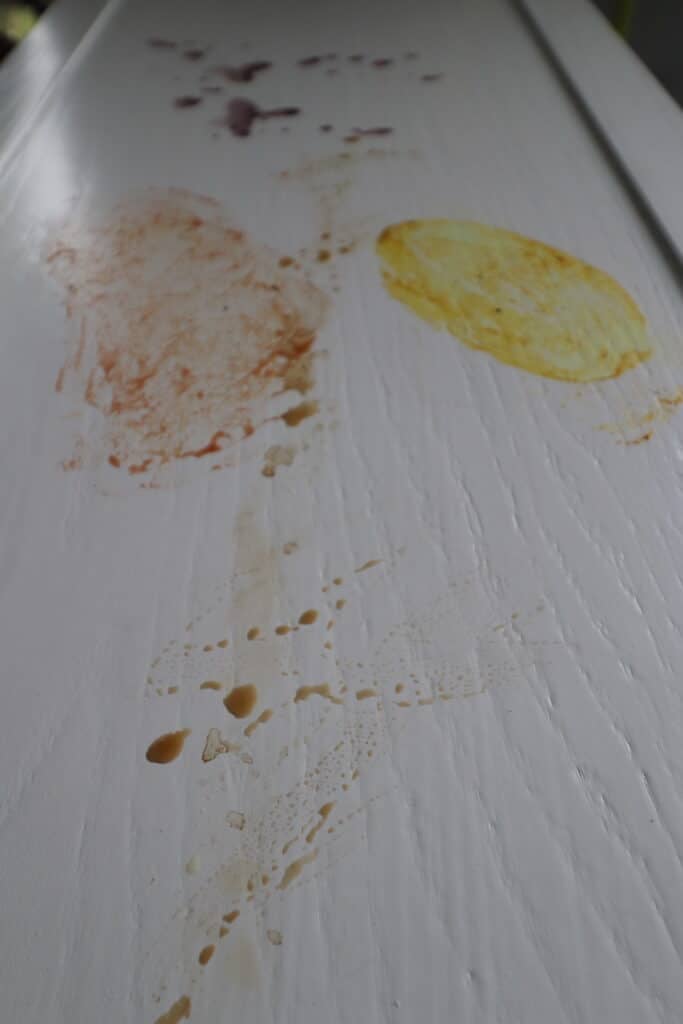 Centurion Paint with stains