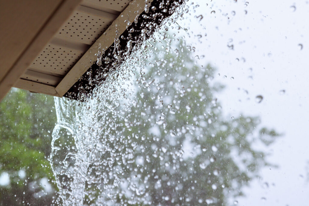 essential home repair includes cleaning gutters
