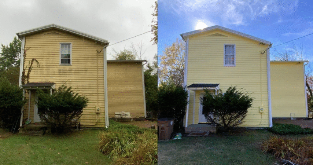 exterior painting project by Klappenberger & Son in Rockville MD