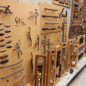 Clemet's Hardware has a great selection of kitchen cabinet hardware