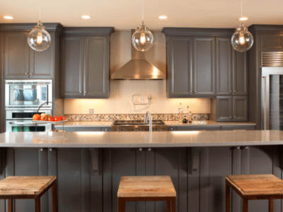 Kitchen cabinet painting in Columbia MD