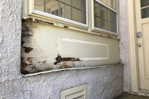 Rotten Wood replacement before Rotten Wood replacement before
