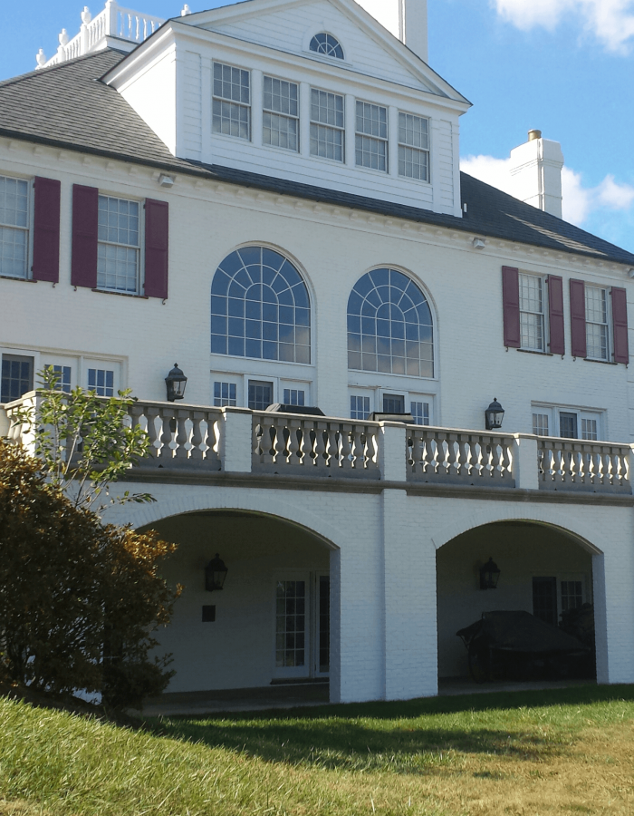 ExteriorPaintingExample Professional Exterior Painting of brick house by Klappenberger & Son