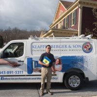 Kenny Lee is the owner of a painting and handyman company in Carroll County MD