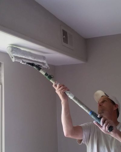 Painting Ceilings Removing Popcorn