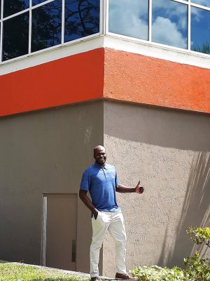 Rasheed GMB 3 Painting Brick and Stucco