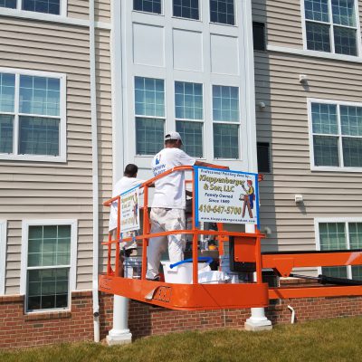 Commercial-painting commercial painting company is painting condo's In Odenton MD