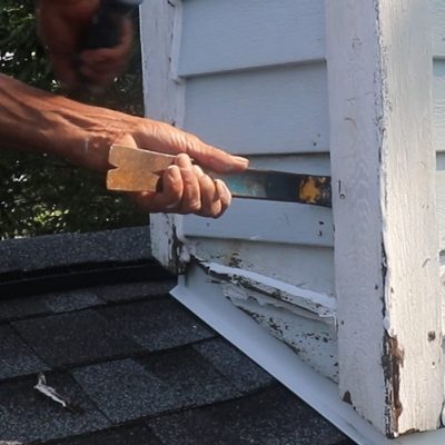 Exterior Painting Services Near You includes replacing rotten wood.