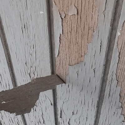 exterior paint peeling off wood